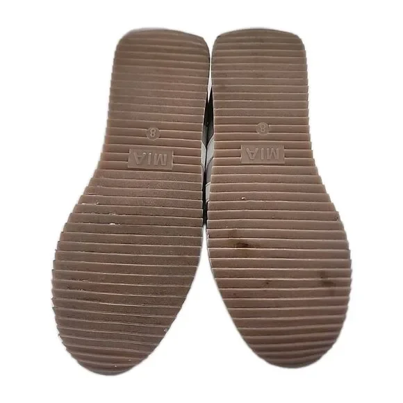 MIA Kable Sneakers Tan White Women’s Size 8 M Retro Comfort Lace Up Shoes - Picture 8 of 8